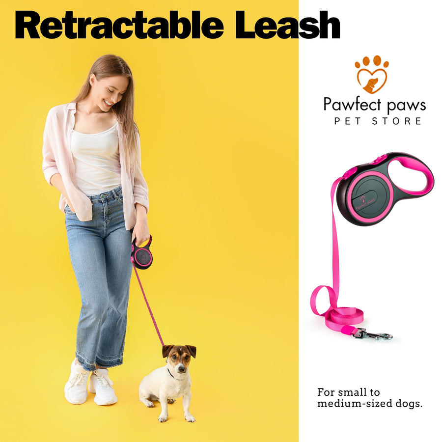 Premium Retractable Dog Leash